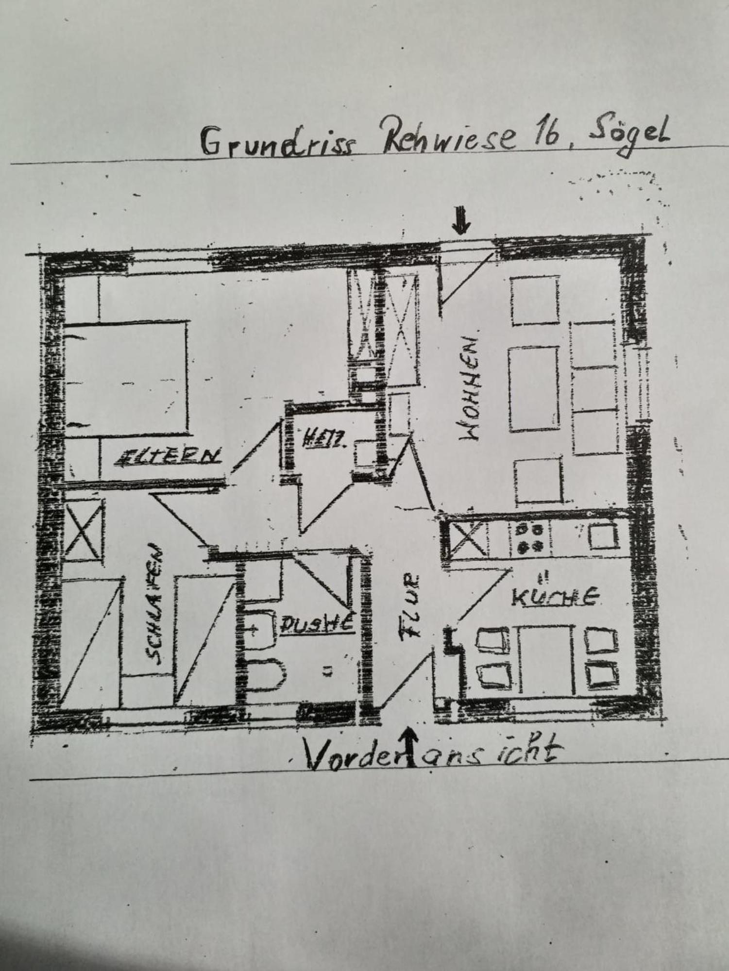 Villa "Am Waldesrand" Re16 Sögel Exterior foto