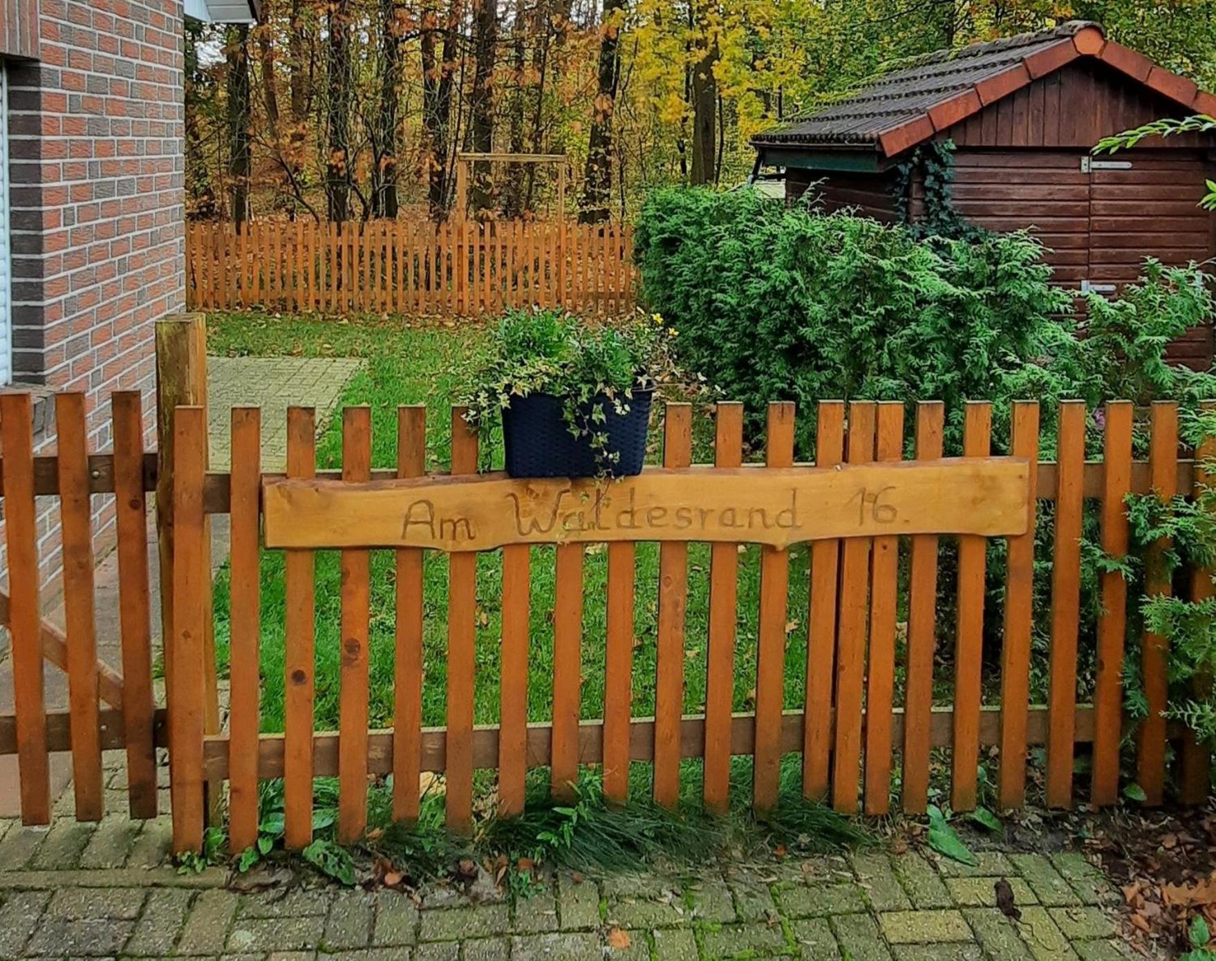 Villa "Am Waldesrand" Re16 Sögel Exterior foto
